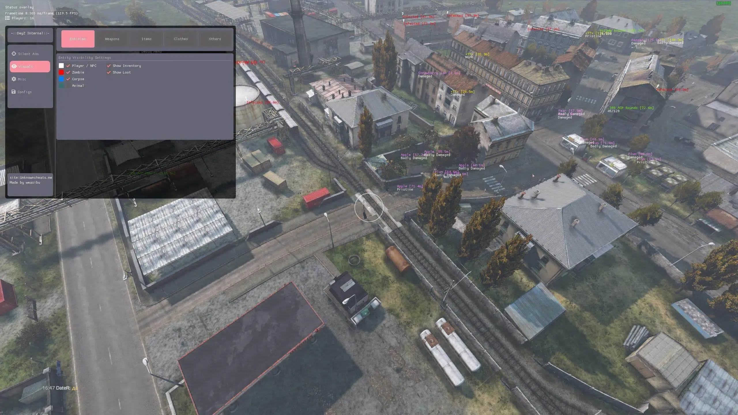 DayZ·内部透视自瞄加速辅助v2.1.5