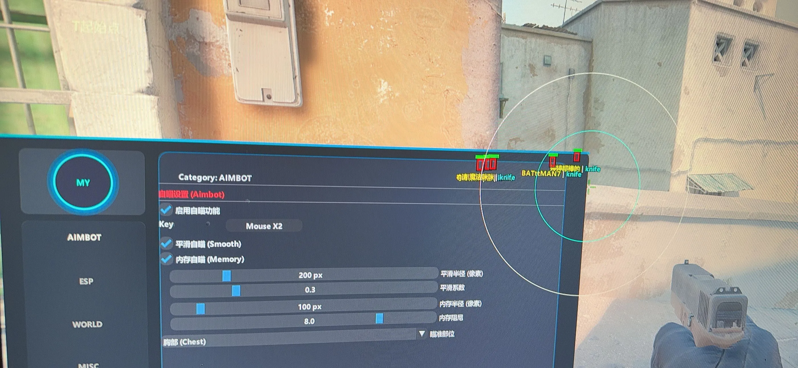 CS2·MY绘制自瞄全功能支持5E平台